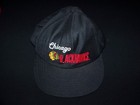 Chicago Blackhawks Vintage Snapback 1990s NHL Hockey hat CCM black cap