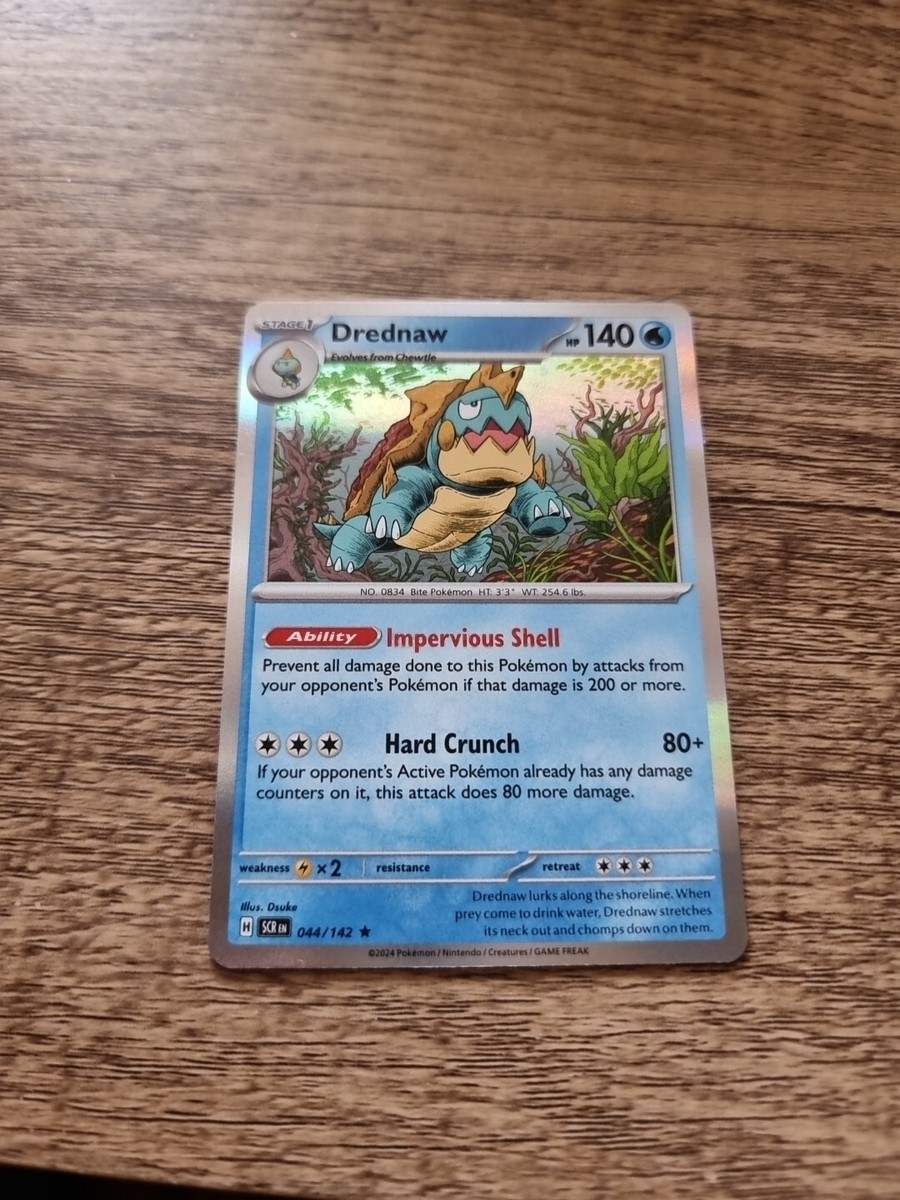Torgamord 044/142 Holo ou Reverse (aléatoire) - Myboost X Écarlate et Violet 7 Couronne Stellaire - Coffret de 10 Cartes Pokémon Françaises Torgamord 044/142 Holo ou Reverse (aléatoire) - Myboost X Écarlate et Violet 7 Couronne Stellaire - Coffret de 10 Cartes Pokémon Françaises