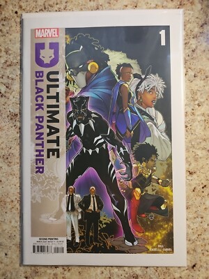 ULTIMATE BLACK PANTHER 1 NM 2ND PRINT R.B. SILVA VARIANT | MARVEL COMICS 2024