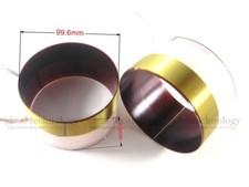 99.6mm Aluminium wire , woofer / loudspeaker / speaker voice coil