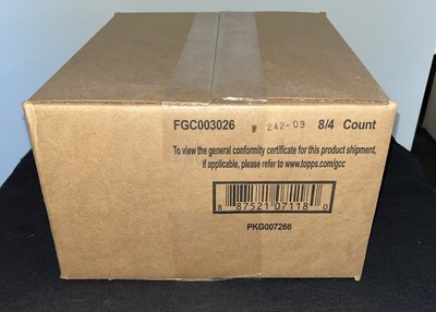 2018 Topps Star Wars Masterwork FACTORY SEALED HOBBY 8 BOX CASE 4 HITS /box RARE
