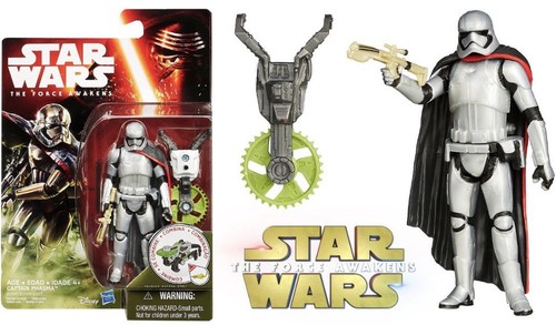 Star Wars Das Erwachen der Macht 3,75 Zoll Figur Forest Mission Captain Phasma  - Bild 1 von 6