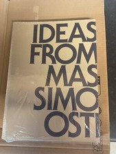 Ideas From Massimo Osti Paperback Book Brand New In Wrapper. Stone Island Cp