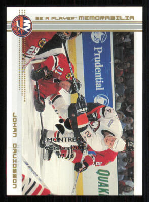 2000-01 BAP Memorabilia Montreal Olympic Stadium Show #131 Johan Davidsson /10