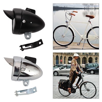 Metal Shell Vintage Retro Bicycle Bike LED Light Headlight Front Retro Head Lamp