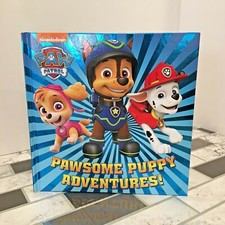 Nickelodeon Paw Patrol PAWSOME PUPPY ADVENTURES Book - NEW
