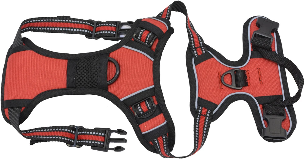 Dog Harness & Training Leash No Pull Control Adjustable Large Handle Heavy Duty