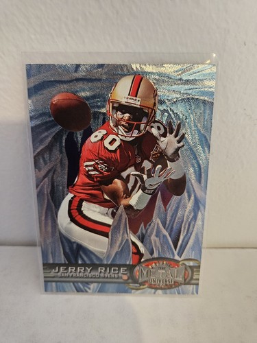 Jerry Rice #84 1997 Metal Universe card