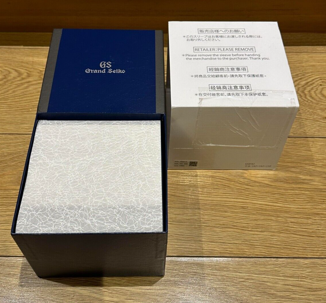 Genuine Original Grand Seiko Japan Watch Presentation Box Case