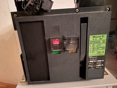 Moeller IN 32-800 Amps  Circuit Breaker, Tested with A/C  D/C working