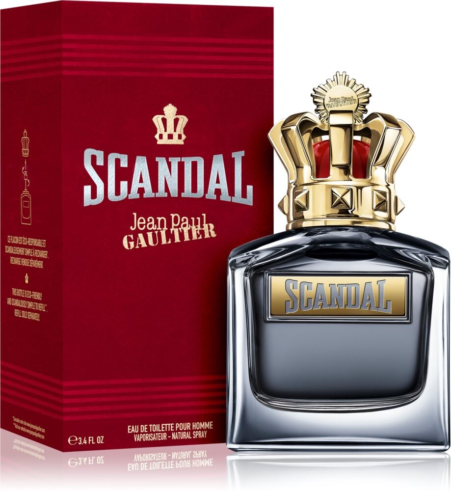 Jean Paul Gaultier Scandal Eau de Toilette Pour Homme 100ml NUOVO-ORIGINALE