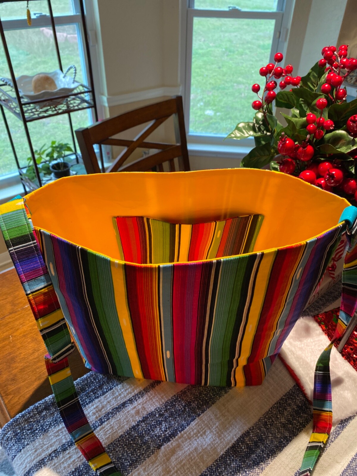 shoulder bag women handmade large Multicolor new-image