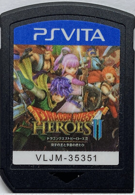 PS VITA Cartridge SONY Dragon Quest Heroes 2 Japanese Games