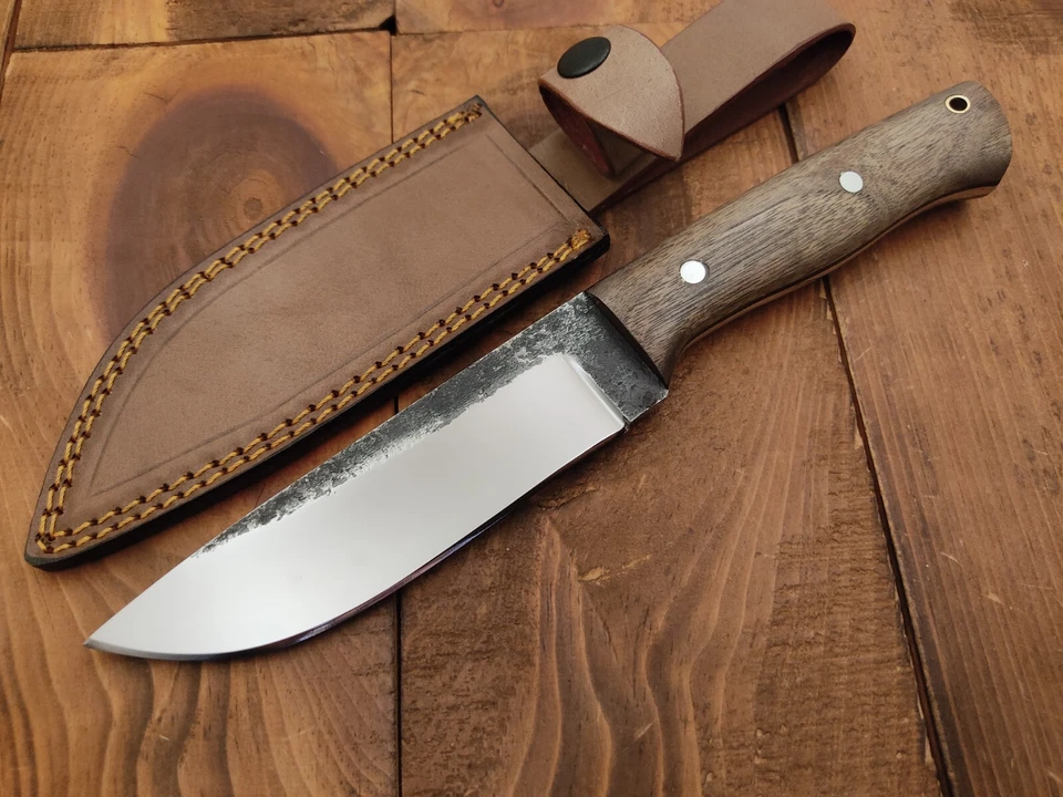 Custom Handmade 1095 H.C Steel Bushcraft Camping Survival Outdoor Hunting Knife - Image 2 of 4