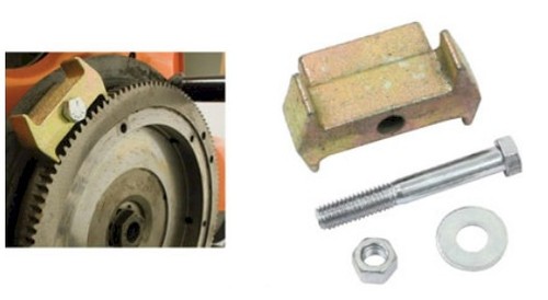 VW BEETLE BUG BUS GHIA THING TRIKE RAIL FLYWHEEL LOCK 6V / 12V - FREE SHIP! - Picture 3 of 3