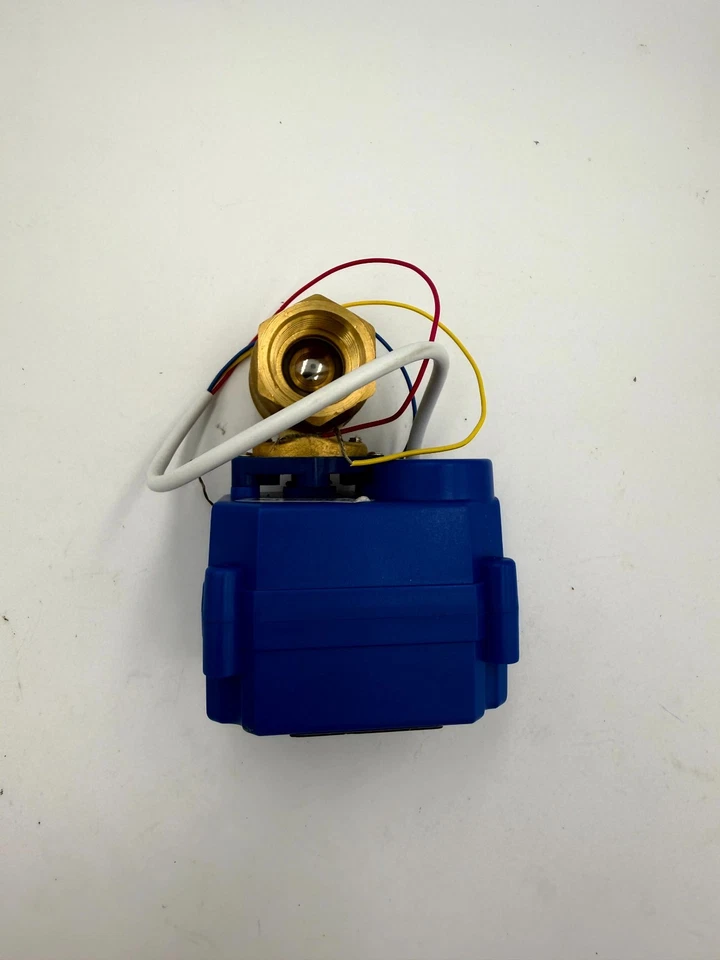 U.S. Solid 1/2" NPT Motorized Ball Valve 9/12/24V DC  USS-MSV00013 (3D2) - Image 3 of 3