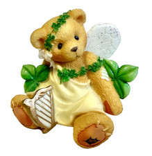 Cherished Teddies Erin  My Irish Eyes Smile When Your  re Near  Figurine 1997 Vtg