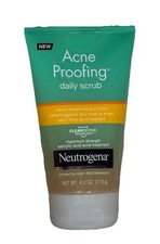 Neutrogena Acne Proofing Daily Scrub Salicyclic Acid 4.2 Fl. oz DISCONTINUED