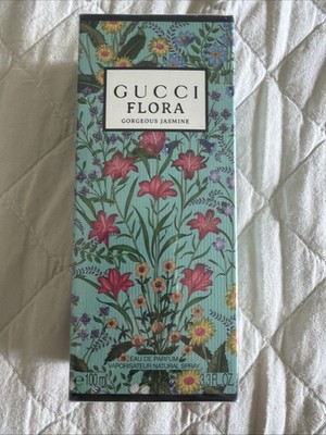 Women s GUCCI Flora Gorgeous  Jasmine, 3.3 oz /100ml EDP Spray - New