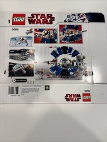 Lego Star Wars 8086 Droid Tri-Fighter Empty Box 