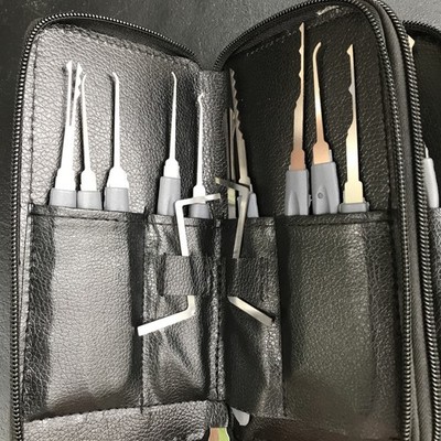 Stainless Steel Professional Key Practice Tools Kit for Beginners Training