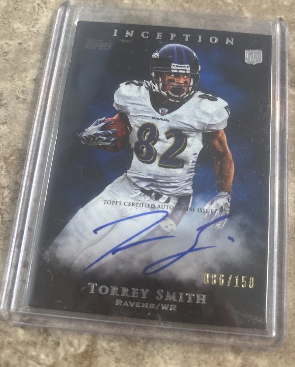 Torrey Smith Topps Inception #107 Base