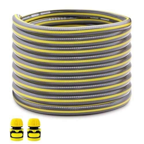 Garden Hose Pipe, 1/2” Garden Hose Connection Set (5m)  Assorted colors