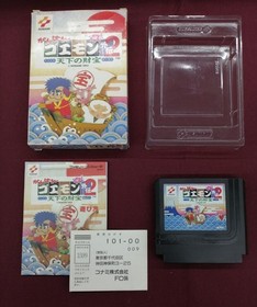 Famicom Software Model Ganbare Goemon Gaiden 2 Tenka No Zaih Konami FPY30