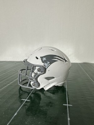 New England Patriots Rivals Pocket Pro Riddell Speed Custom 3D Resin Helmet