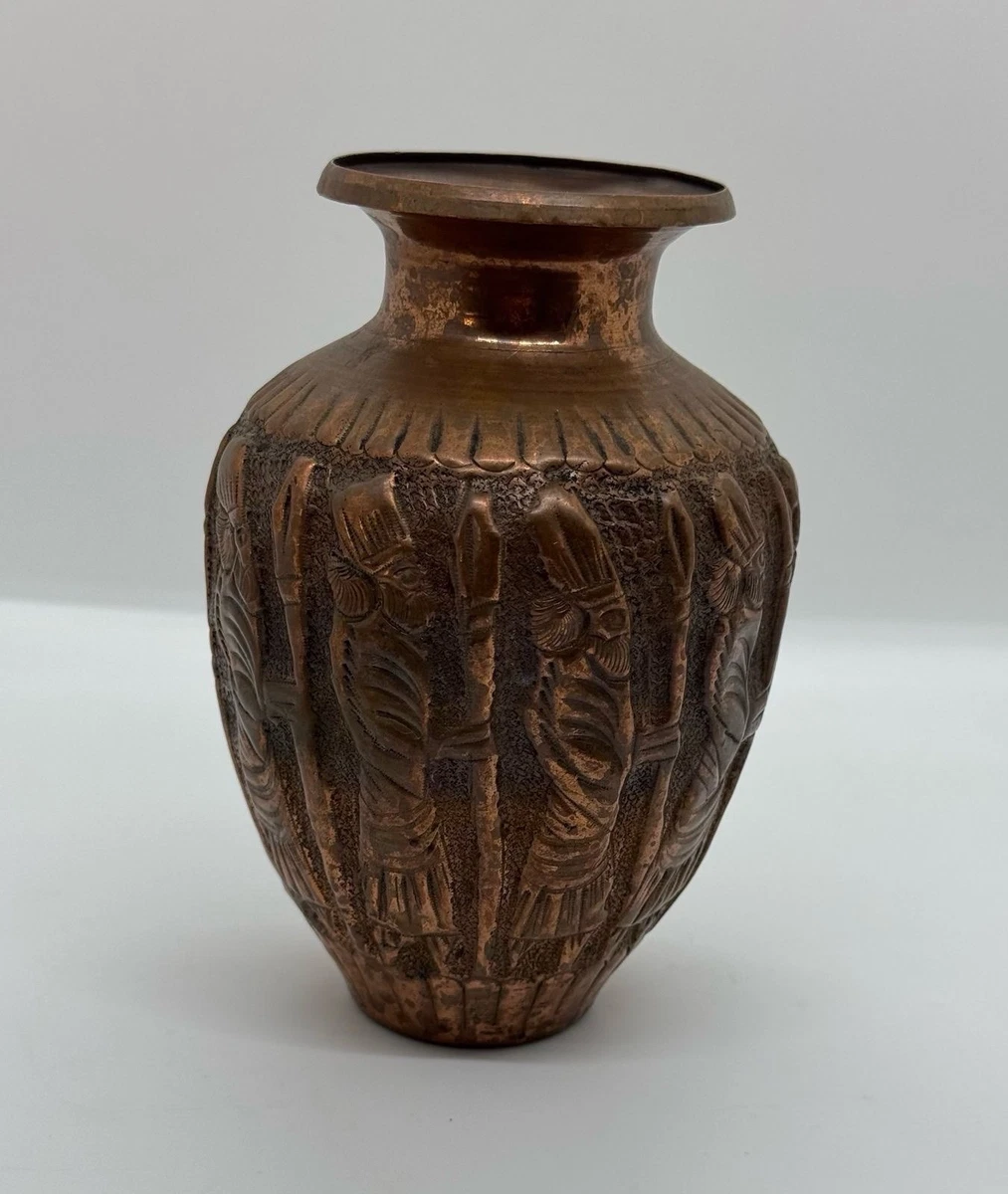 铜花瓶亚洲古董| eBay