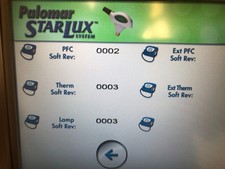 PALOMAR STARLUX 300 LASER WITH LUX G HANDPIECE