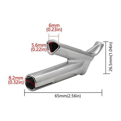 Y Type Welding Nozzle Triangle Design for Hot Air Blower Heat Torch Plastic