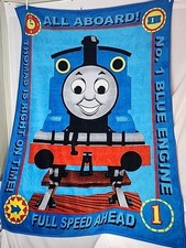 2005 Thomas and Friends The Tank Engine 44"Wx60"L Soft Cozy Fleece Blanket