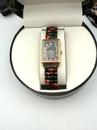 Vintage Isaac Mizrahi Live Roses Watch