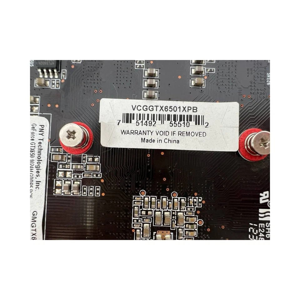 PNY NVIDIA GEFORCE GTX 650 GAMING PCI-E GPU CARD 1GB DDR5 DVI M-HDMI - Image 3 of 4