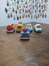 VTech Go Go Smart Wheels Cars Fire Truck Hot Rod Cement Mixer Police Airplane