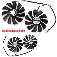 GPU Fan Cooler Fan For XFX 5600XT 6GB RX5500 XT Graphics Card Dual Cooling Fan