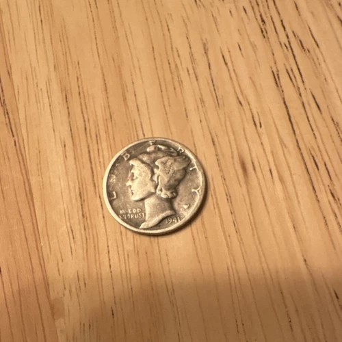 1941 Mercury Dime 10C Silver Circulated Business Strike