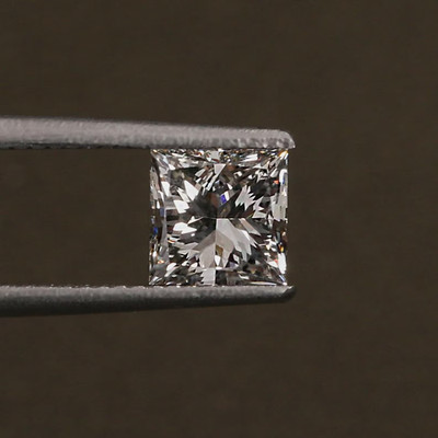 CERTIFIED 4.05 Carat Natural Diamond D Grade Princess Cut LOOSE VVS1/ 8.6 mm