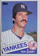 1985 Topps Chewing Gum, Inc. - Ron Guidry, P - Yankees - Baseball Card #790