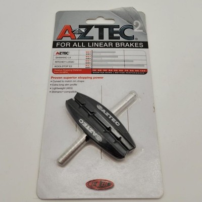 AZTEC 2 Bicycle Brake Pads Cantilever Black - DAMAGED PACKAGE