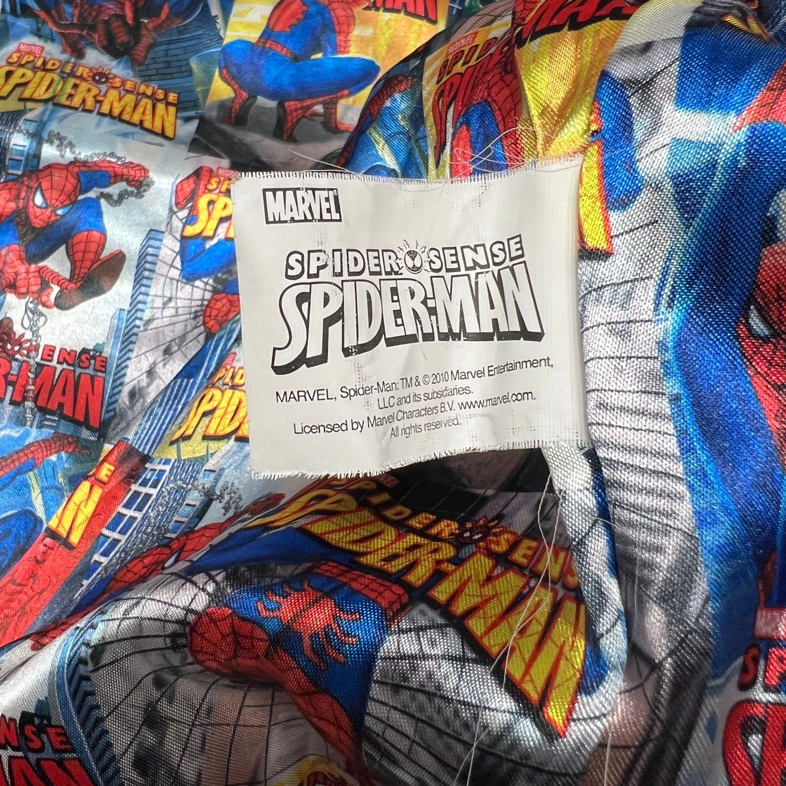 MARVEL SPIDERMAN SYMBIOTE JACKET  BLACK