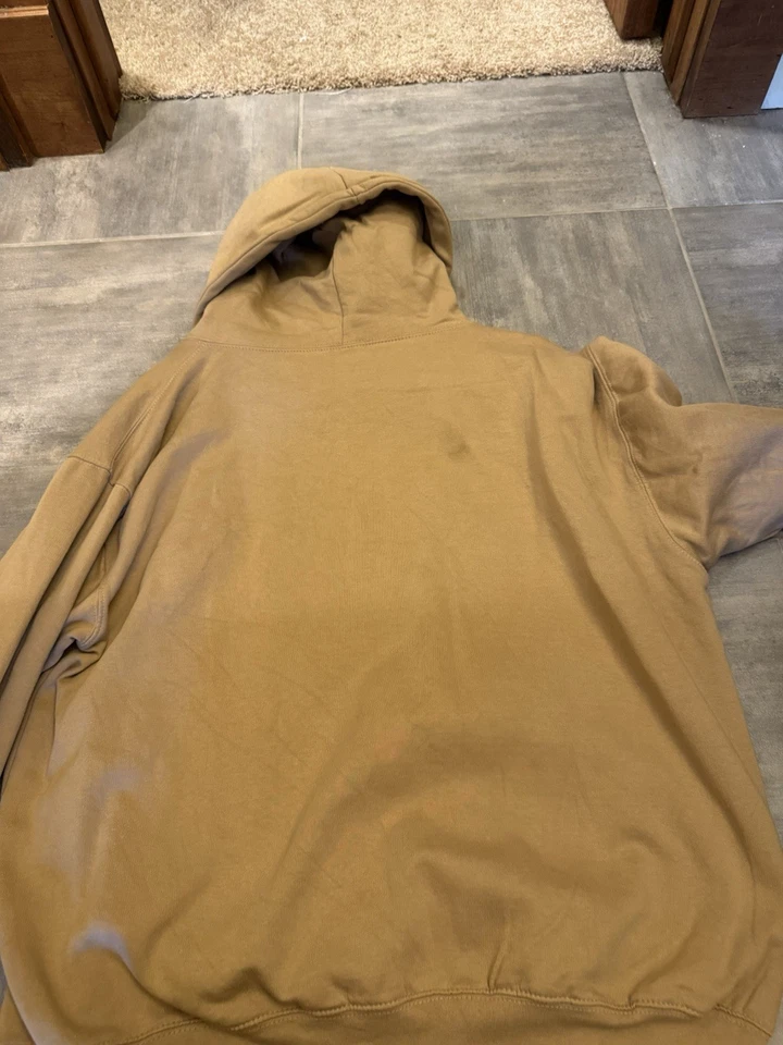 Custom Starter Pokemon Blastoise Sweatshirt Hoodie Men’s Size XL Tan Cool Piece - Image 4 of 4