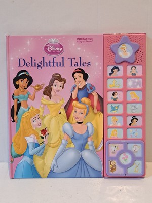 Delightful Tales Disney Princess interaktives Sound-Geschichtenbuch selten Erstdruck sehr guter Zustand