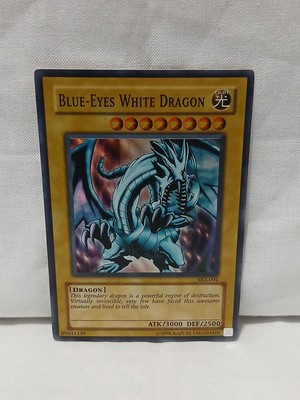 Yu-Gi-Oh! TCG Blue-Eyes White Dragon SKE-001 Rare!