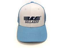 CAPPELLO COTONE BASEBALL ADULTO RICAMATO A CONTRASTO ENZO CASTELLANO SS LAZIO LA