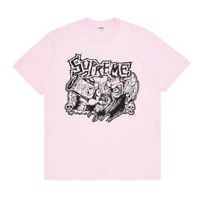 Supreme Fuckin Blowout Rob Zombie Tee Pink Size Extra Large NWOT