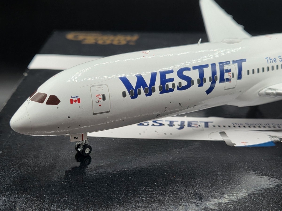 Gemini Jets Westjet Boeing 787-9 C-GUDH Canada 1:200 Scale