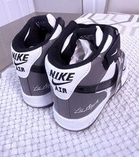 Nike Air Gray and Black Shoes Men's Size Child 5 Years Until 12 Years New Brand