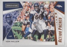 2019 Panini Rookies & Stars Action Packed Orange 68/99 Von Miller #AP-VM 0a6